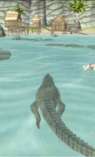 Crocodile Simulator Beach Hunt 2