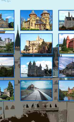 De grands puzzles:les Châteaux 2