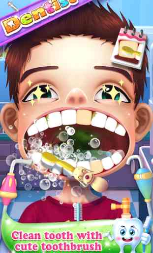 Dentiste fou - jeux amusants 1