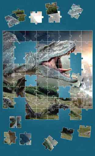 Dinosaure Jeux de Puzzle 1