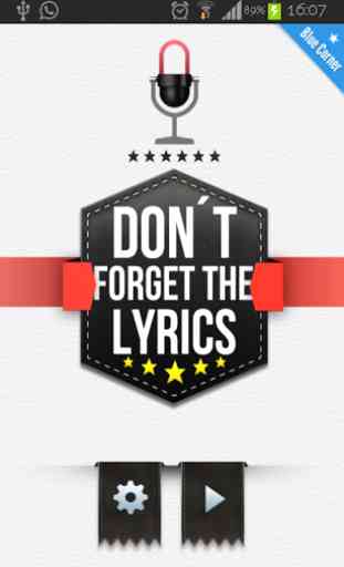 Don't Forget the Lyrics 2014 1