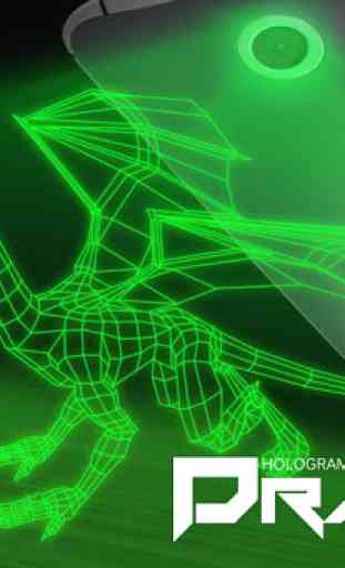 Dragon de laser holographique 4