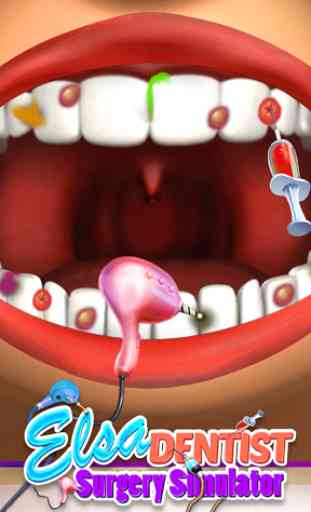 Elsa Dentist Surgery Simulator 4