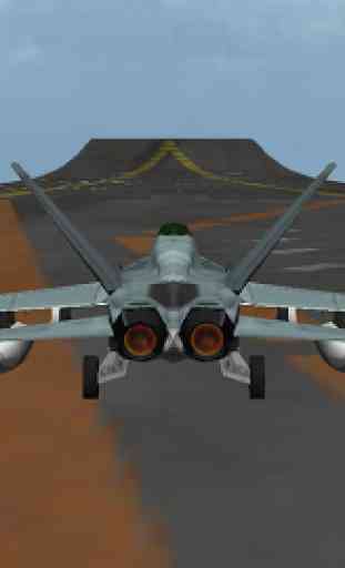 F 18 3D Fighter jet simulateur 4
