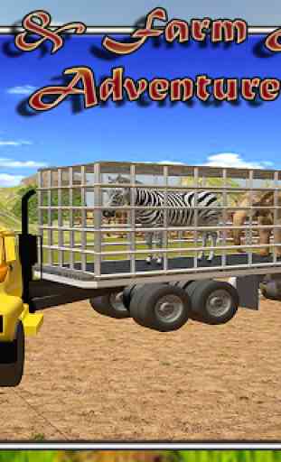 Farm Transport: Zoo Animals 1