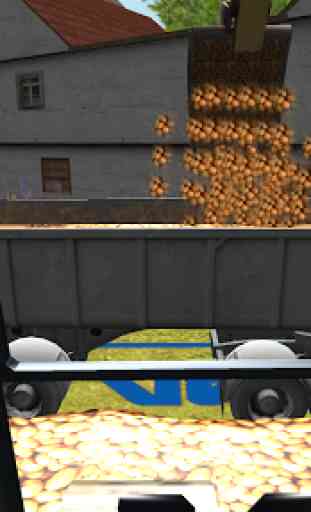 Ferme Camion 3D: Patates 2