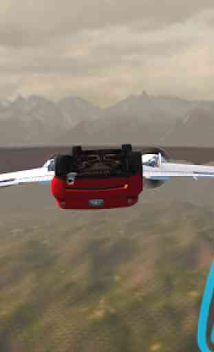 Flying Car Free: Mountain Fly 2