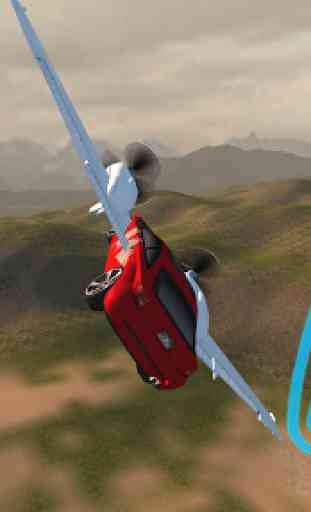 Flying Car Free: Mountain Fly 3