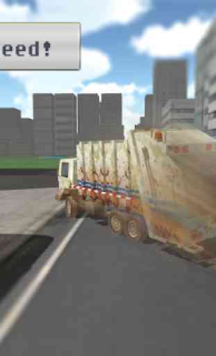 Garbage Dumper Truck Driver 3D 4