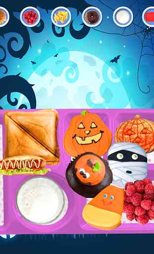 Halloween School Lunch Maker 2