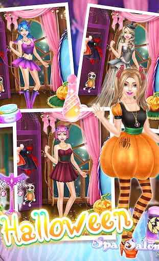 Halloween Spa Salon: Girl Game 3