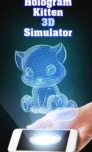 Hologram Kitty 3D Simulator 1
