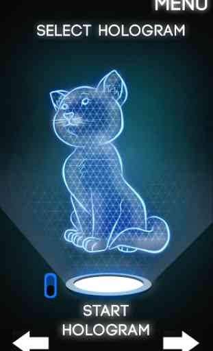 Hologram Kitty 3D Simulator 2