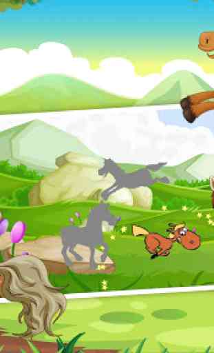 Horse Puzzles for Kids Free 1