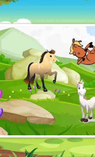 Horse Puzzles for Kids Free 3