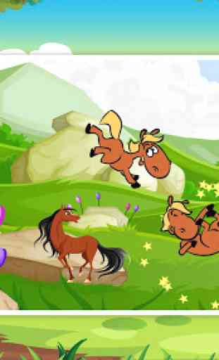 Horse Puzzles for Kids Free 4