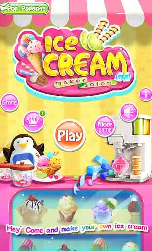 Ice Cream Maker Salon 1