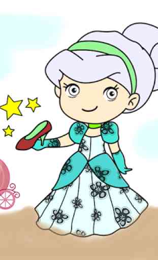 Jeux de coloriage princesses 4