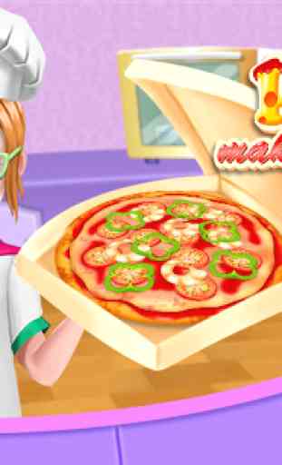 Jeux de cuisine Pizza maker 1