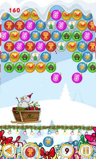 Jeux de Noël: Bubble Shooter 2