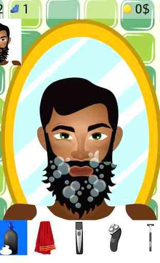 jeux de rasage de la barbe 2