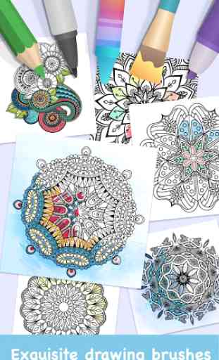 100+ Mandala coloring pages 1