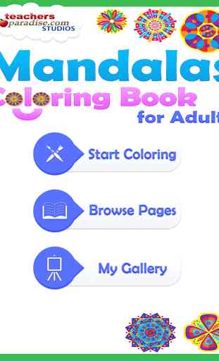 Adult Coloring Books: Mandalas 4