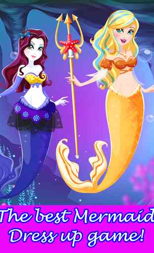 Mermaid Dress up Monster 1