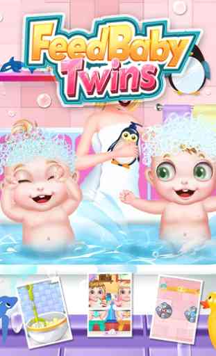 Nourrir bébé Twins 3