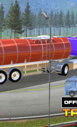 Off Road Oil Tanker Cargo 3d 3