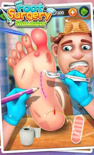 Pied Chirurgie Simulator 1