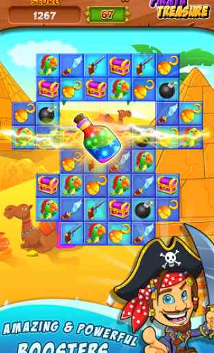 Pirate Treasure - Match 3 Game 1