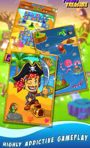 Pirate Treasure - Match 3 Game 3