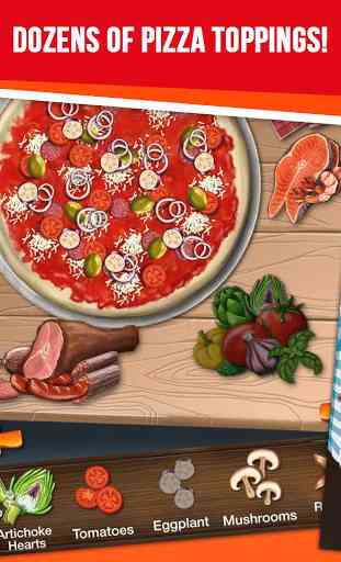 Pizza jeu - Pizza Maker Game 4
