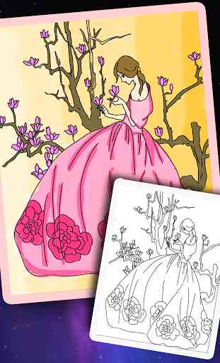 Princess Coloring Book 3