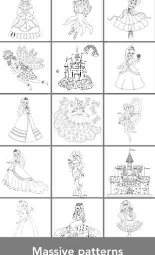 Princess coloring game 1