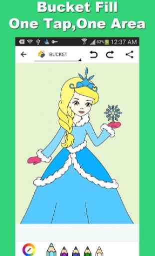 Princess Coloring for Girls 2