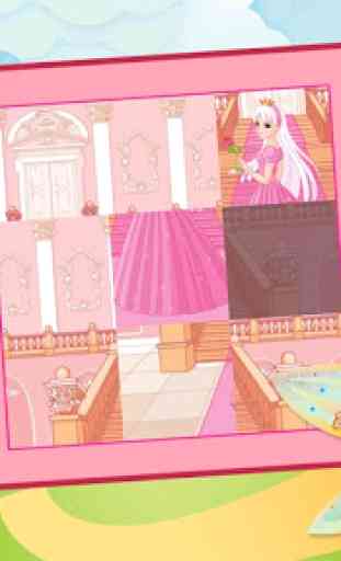 Princess Sliding Puzzle - Free 4