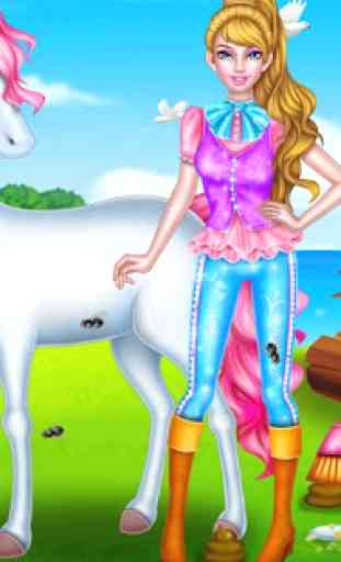 Princesse   Soin des chevaux 3