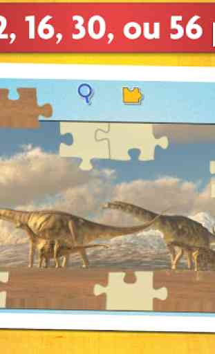 Puzzles Enfants Jeu Dinosaures 3