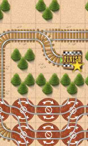 Rail Maze : Train puzzler 3