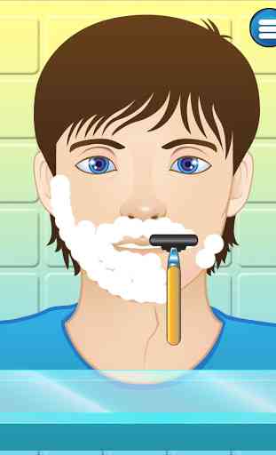 Rasage barbe 4
