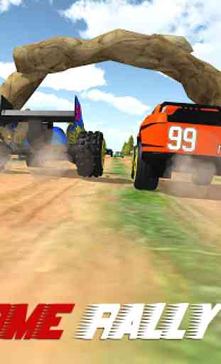 RC Rally Traffic Racer Courses 1