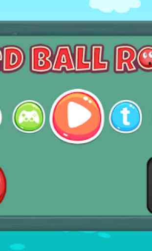 Red Ball Roll 4