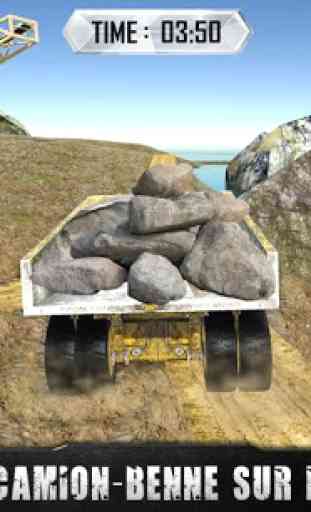 Rock Mining Haul camion driver 4