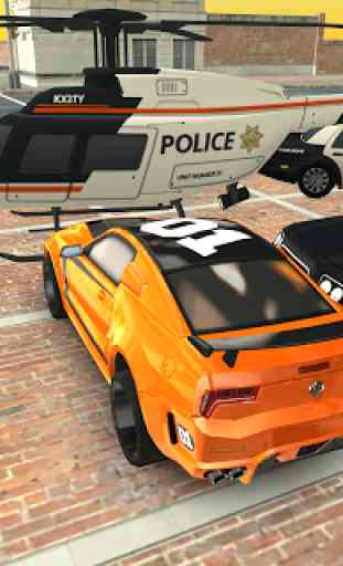 Rue vs Police Chase Car 3