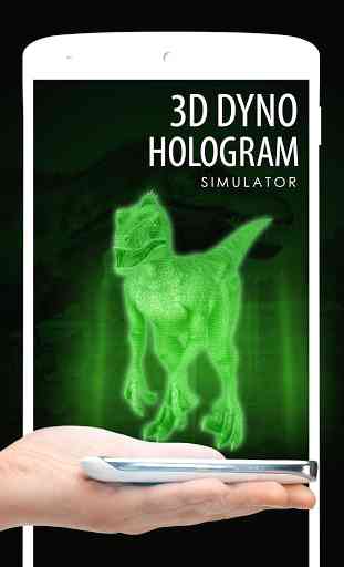simulateur hologramme 3d dyno 2
