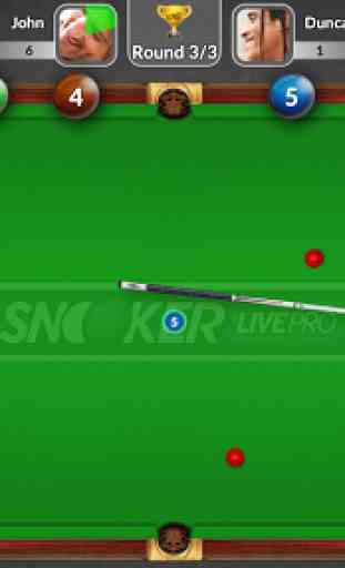 Snooker Live Pro jeux gratuits 3