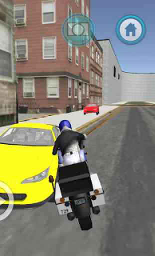 Stunt Moto police 3D 3