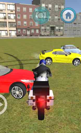 Stunt Moto police 3D 4